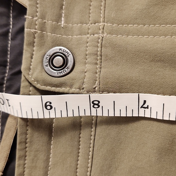 Kühl Olive Green Capri Hiking Pants 10 - Picture 7 of 11